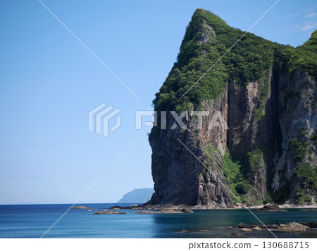 餘市町海岸的烏帽子岬 130688715