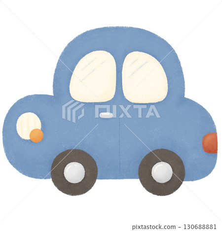 Blue car Blue car 130688881