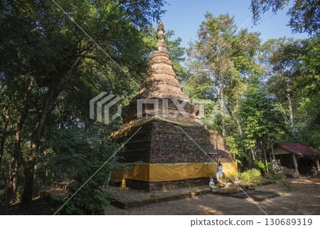 THAILAND PHRAE WAT PHRA THAT CHOM CHAENG THAILAND PHRAE WAT PHRA THAT CHOM CHAENG 130689319