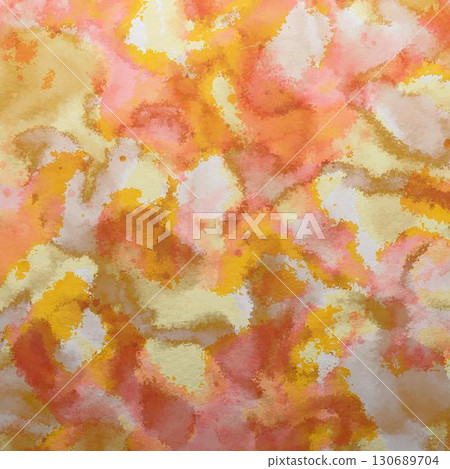 3d rendering. Watercolor texture on a paper sheet. Graphic illustration for your design. 130689704