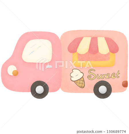 Ice cream truck Ice cream truck 130689774