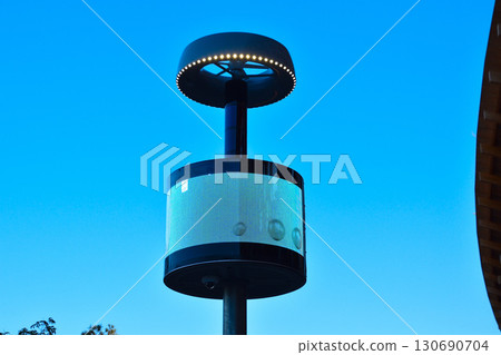 Perovskite solar cell implementation smart pole Perovskite solar cell implementation smart pole 130690704