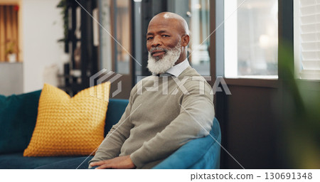Black man, senior executive in corporate lounge and portrait, professional with pride and mission in business. Finance company CEO, management with career satisfaction, African boss and expert Black man, senior executive in corporate lounge and portrait, professional with pride and mission in business. Finance company CEO, management with career satisfaction, African boss and expert 130691348