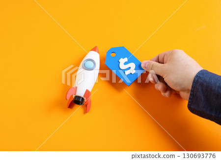 Buying startups and technology companies. Selling technologies. Tickets for space flights and tourism, innovation market, venture capital, future mobility, space economy, digital transformation. 130693776