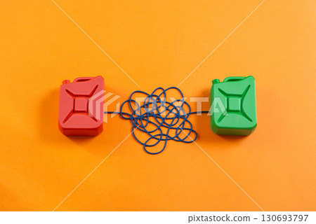 Transition from fossil fuels to environmentally friendly ones. Green transit, clean energy, sustainable economy, renewable power, climate policy, eco transport, energy transformation. 130693797