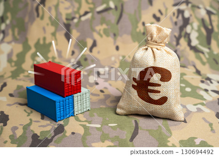 Military import and export of Europe. Purchase and sale of weapons and equipment, defense industry, arms trade, global security, international contracts, sanctions, geopolitical strategy. 130694492