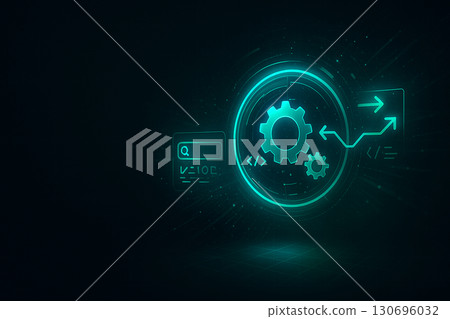 全像 UI 中呈現的未來 SEO 優化和改進概念 130696032