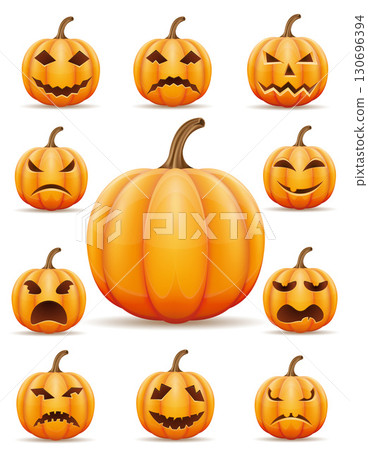 pumpkin halloween celebration cartoon stock vector illustration pumpkin halloween celebration cartoon stock vector illustration 130696394