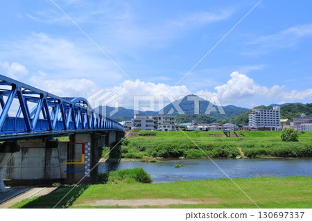 Shizuoka Prefecture, Izunokuni City, Izunagaoka, Kano River Shizuoka Prefecture, Izunokuni City, Izunagaoka, Kano River 130697337
