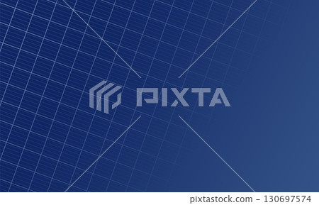 Blue solar panel texture vector illustration. Photovoltaic grid background. Abstract pattern from polycrystalline square cells, battery collector for alternative sun energy. Renewable resources Blue solar panel texture vector illustration. Photovoltaic grid background. Abstract pattern from polycrystalline square cells, battery collector for alternative sun energy. Renewable resources 130697574