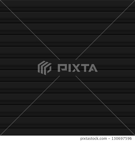 Shutter door background. Metal black roll doors. Closed blinds. Steel garage, shop, warehouse, store gates. Realistic vector illustration Shutter door background. Metal black roll doors. Closed blinds. Steel garage, shop, warehouse, store gates. Realistic vector illustration 130697596