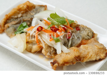 Pickled salted pickles 130698233