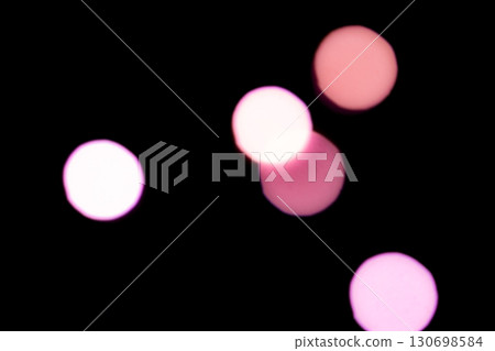 Pink color bokeh image (stock photo) 130698584