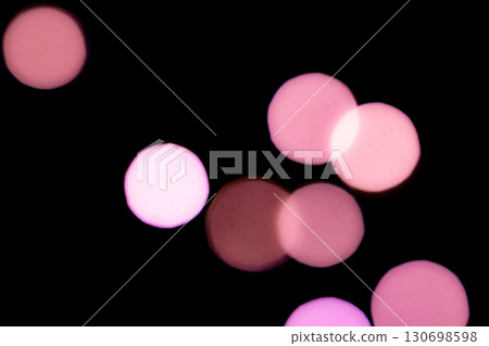 Pink color bokeh image (stock photo) 130698598