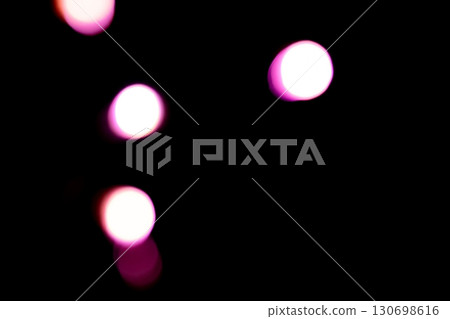 Pink color bokeh image (stock photo) 130698616