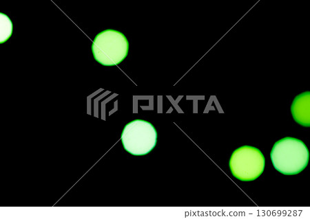 Yellow-green color bokeh image (stock photo) 130699287