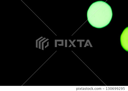 Yellow-green color bokeh image (stock photo) 130699295