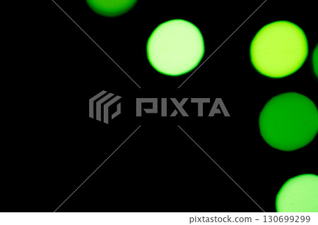Yellow-green color bokeh image (stock photo) 130699299