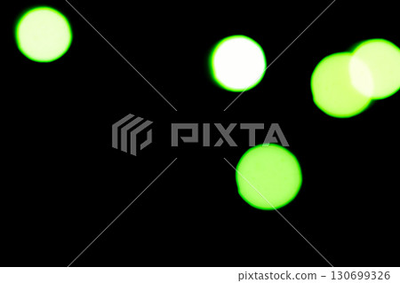 Yellow-green color bokeh image (stock photo) 130699326