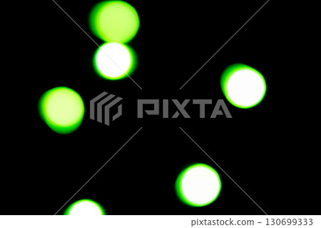 Yellow-green color bokeh image (stock photo) 130699333