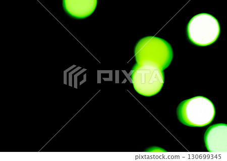 Yellow-green color bokeh image (stock photo) 130699345