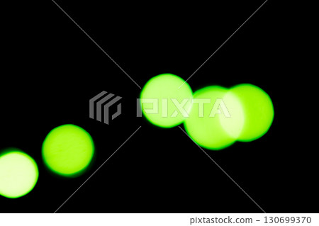 Yellow-green color bokeh image (stock photo) 130699370