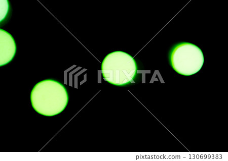 Yellow-green color bokeh image (stock photo) 130699383