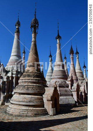 Myanmar, Kakku, Kakku ruins, pagoda complex 130700648