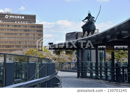 岡崎市:名鐵東岡崎站步行平台及週邊街道 岡崎市:名鐵東岡崎站步行平台及週邊街道 130701245