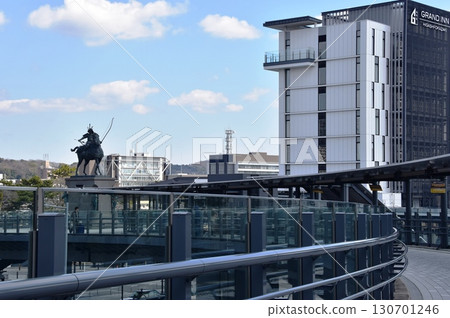 岡崎市:名鐵東岡崎站步行平台及週邊街道 岡崎市:名鐵東岡崎站步行平台及週邊街道 130701246