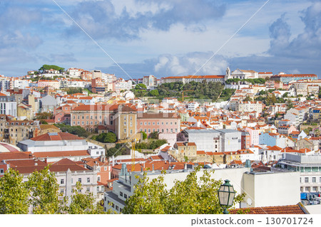 Travel scenery of Lisbon, the capital of Portugal 130701724