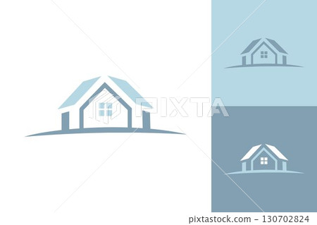House home real estate icon logo graphic design isolated House home real estate icon logo graphic design isolated 130702824