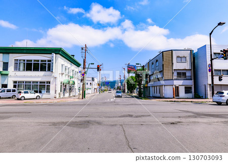 從觀景巖上眺望北海道遠輕町 從觀景巖上眺望北海道遠輕町 130703093