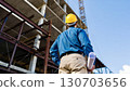 Construction worker helmet on site industrial safety Construction worker helmet on site industrial safety 130703656