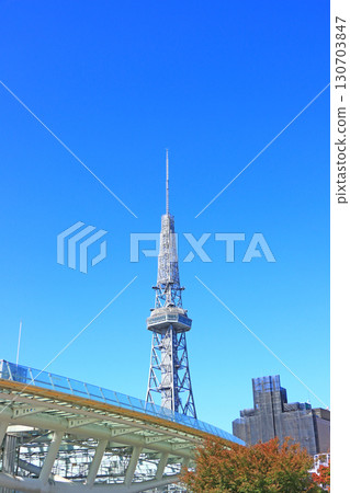 Scenery of Nagoya TV Tower and Oasis 21, Nagoya City, Aichi Prefecture 130703847