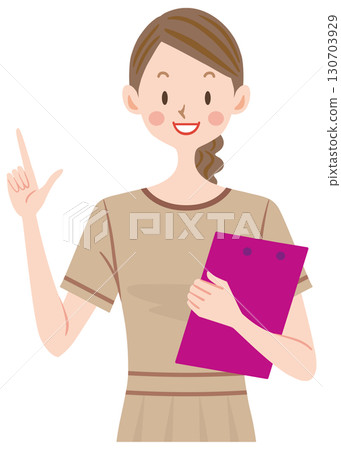 護士解釋化妝品銷售員和美容師的插圖 護士解釋化妝品銷售員和美容師的插圖 130703929