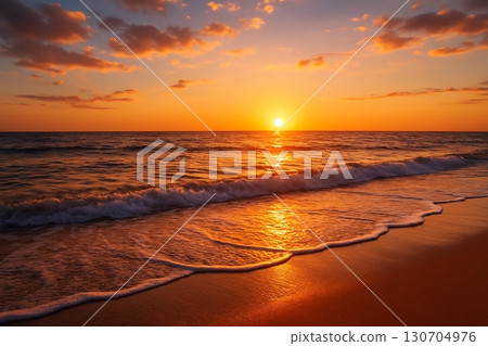 晚波奇幻海景 晚波奇幻海景 130704976