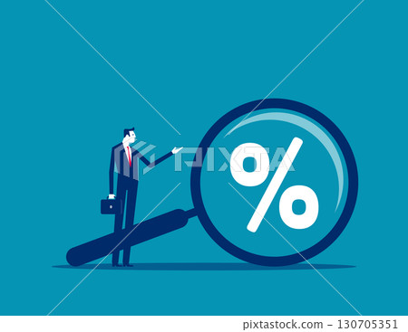 Investment profit. An increase in the stock price 130705351