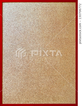 A vertical background image of a cork board with a thin red wooden frame A vertical background image of a cork board with a thin red wooden frame 130706772
