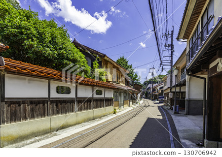 島根縣大田市湯之津溫泉溫泉街景 130706942