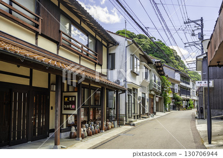 Yunotsu Onsen, hot spring townscape, Oda City, Shimane Prefecture 130706944