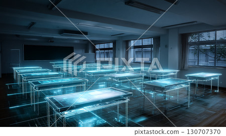 A classroom with no one A classroom with no one 130707370