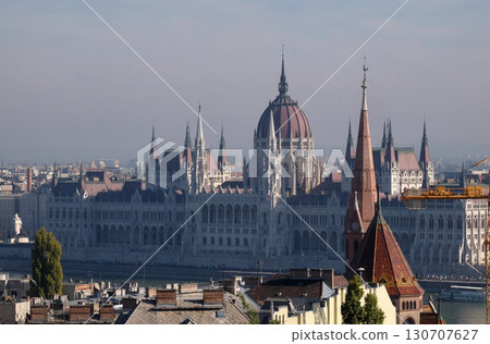 The Hungarian Parliament Building in Budapest, Hungary 130707627