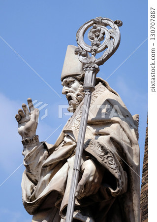 Saint Petronius, Saint Bartholomew church in Bologna, Italy Saint Petronius, Saint Bartholomew church in Bologna, Italy 130707887