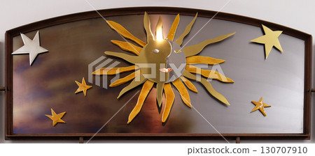 Canticle of the Sun by Saint Francis of Assisi, Dominikus Ringeisen Werks in Ursberg, Germany Canticle of the Sun by Saint Francis of Assisi, Dominikus Ringeisen Werks in Ursberg, Germany 130707910