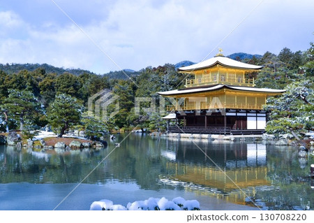 雪化妝金閣寺 130708220