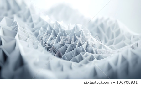 A white mountain range with a lot of detail A white mountain range with a lot of detail 130708931