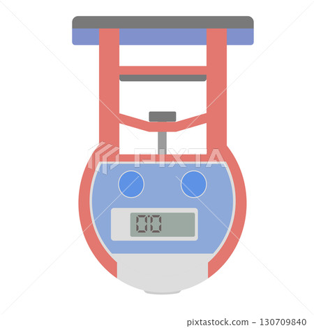 握力計的插圖 130709840