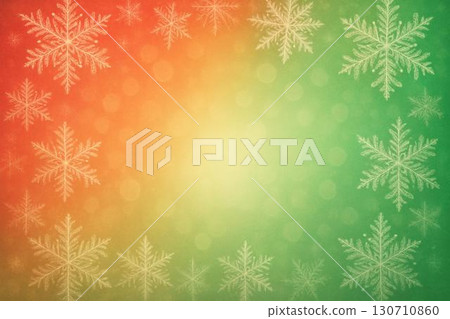 框架材料雪花雪降雪聖誕節影像 130710860