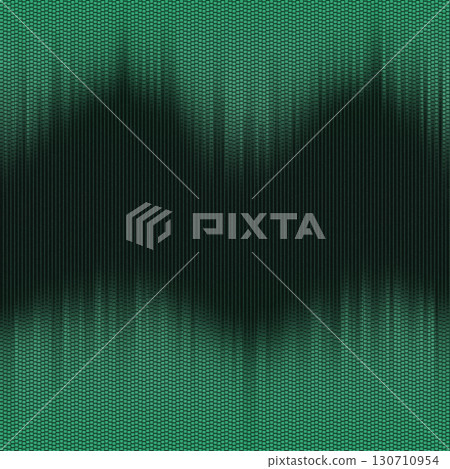 Green-toned digital pattern with wave-like visual flow effects 130710954